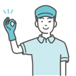 プロの技術と知識（日本ハウスクリーニング協会所属）